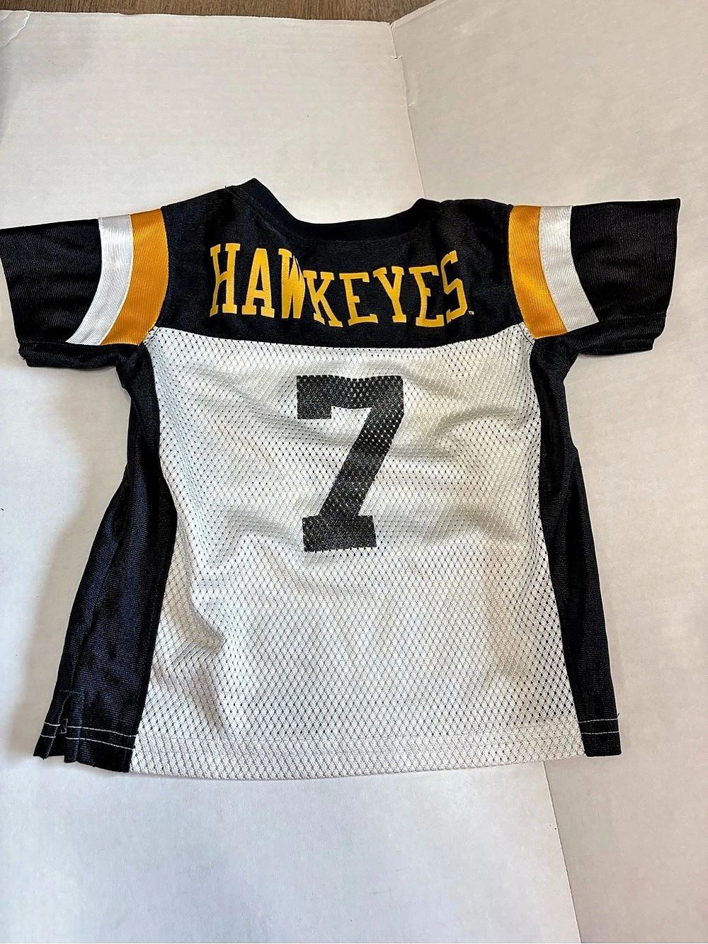 Pro Athletics Apparel Iowa Hawkeyes #7 jersey Kids Black & White